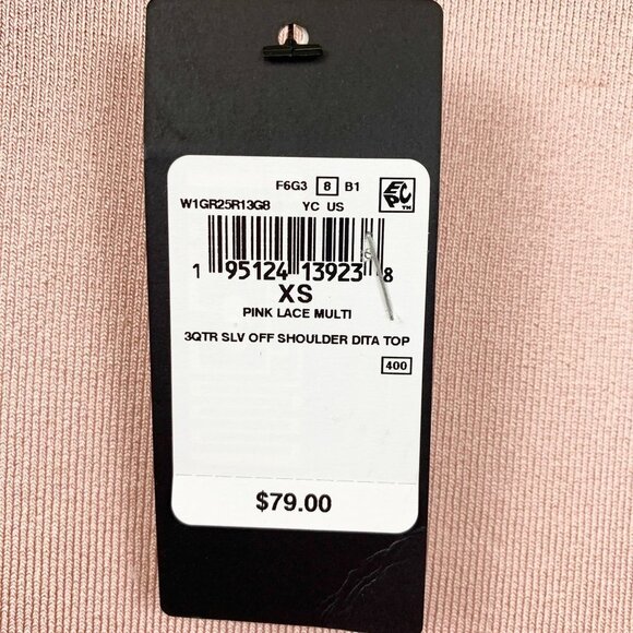 NWT Guess Off-shoulder sweater top Size XS - Picture 9 of 11